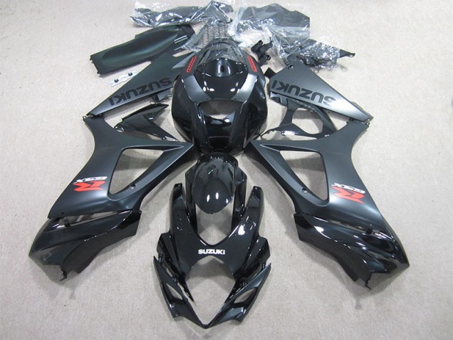 2007-2008 Schwarz GSXR 1000 Motorrad Verkleidungen