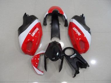 2008-2012 Schwarz Rote Weiß Ducati Monster 696 Motorrad Verkleidung