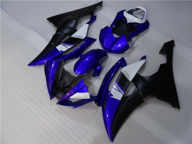 2008-2016 Blau Schwarz YZF R6 Motorrad Verkleidung