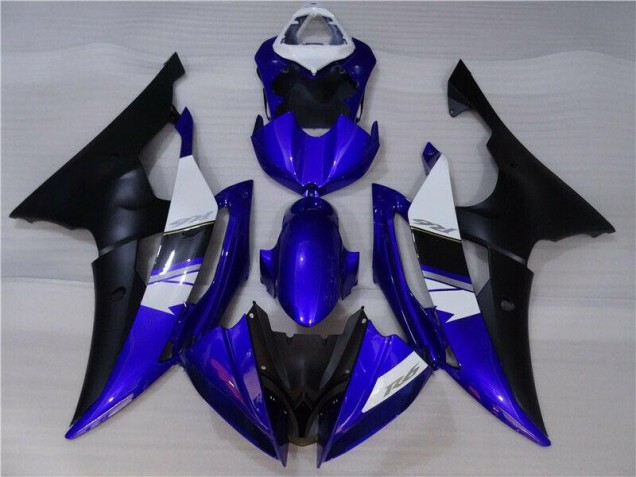 2008-2016 Blau Schwarz YZF R6 Motorrad Verkleidung