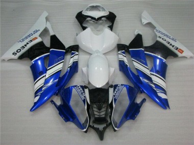 2008-2016 Blau Weiß YZF R6 Motorrad Verkleidung