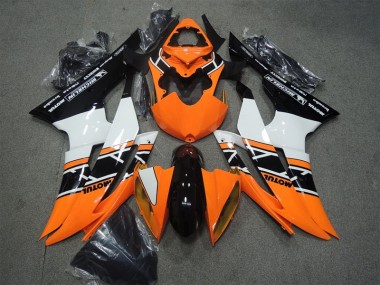 2008-2016 Orange Schwarz Motul YZF R6 Motorrad Verkleidung