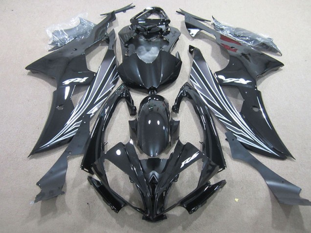 2008-2016 Schwarz YZF R6 Motorrad Verkleidungen & Plastik