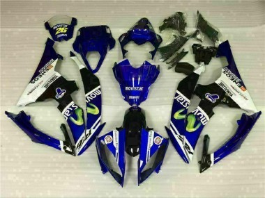 2008-2016 Weiß Blau YZF R6 Motorrad Verkleidungen