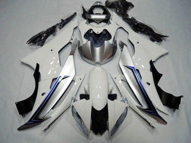 2008-2016 Weiß Schwarz Blau YZF R6 Motorrad Verkleidung