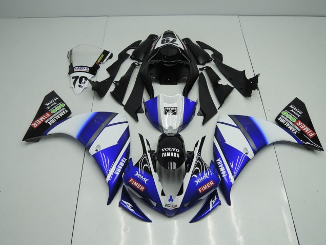 2009-2011 Blau Schwarz Sterilgarda YZF R1 Motorrad Verkleidung