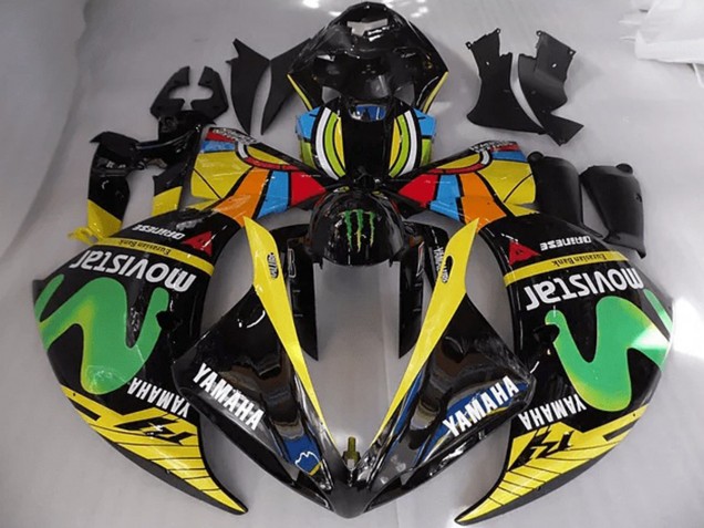 2009-2011 Rossi Movistar YZF R1 Motorrad Verkleidung