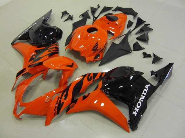 2009-2012 Orange Schwarz CBR600RR Motorrad Verkleidung