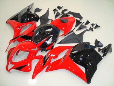 2009-2012 Rot Schwarz CBR600RR Motorrad Verkleidung & Plastik