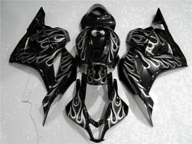 2009-2012 Schwarz CBR600RR Motorrad Verkleidungen