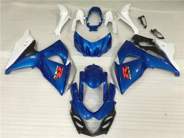 2009-2016 Blau Weiß GSXR 1000 Motorrad Verkleidungen & Plastik