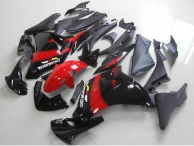 2011-2013 Schwarz Rot CBR250RR Motorrad Verkleidung