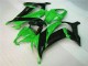 2011-2015 Grün Schwarz ZX10R Motorrad Verkleidung & Plastik