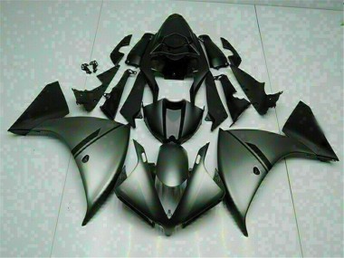 2012-2014 Grau Schwarz YZF R1 Motorrad Verkleidung