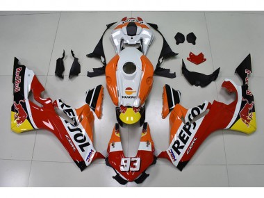 2017-2020 Repsol 93 Rot Bull CBR1000RR Motorrad Verkleidung