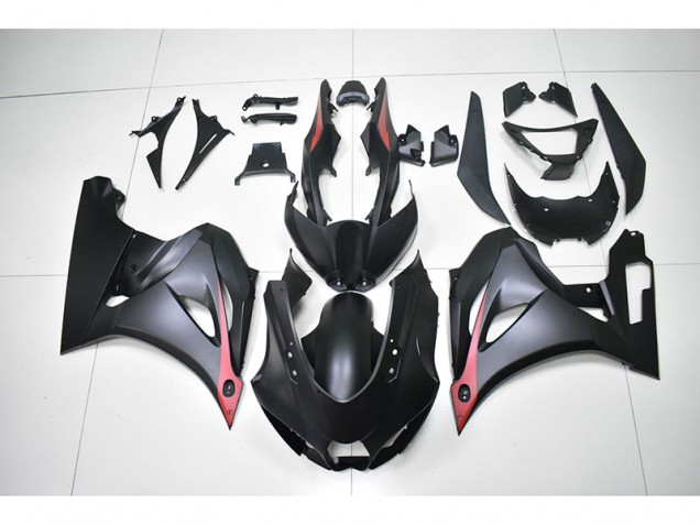 2017-2021 Schwarz Rot GSXR 1000 Motorrad Vollverkleidung